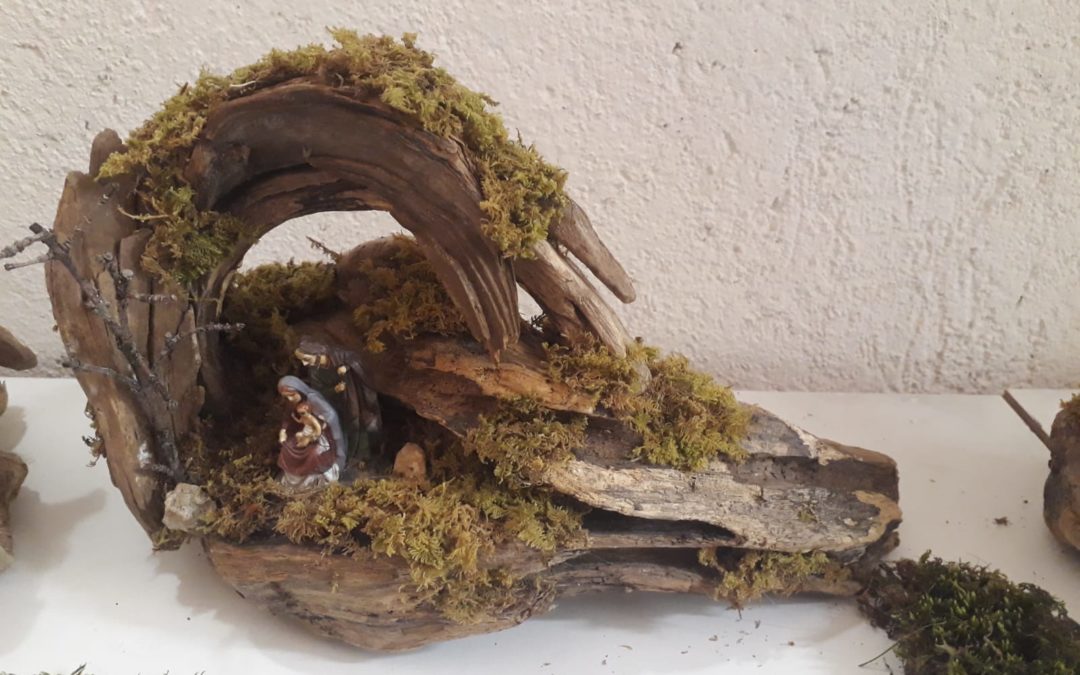 Presepi artistici a sostegno della cooperativa sociale Salvagente